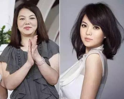 减肥如同整容的5大女星，胖胖的范冰冰、赵丽颖你见过么