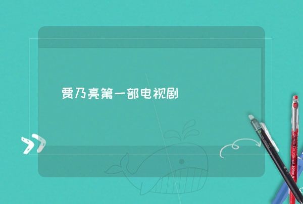 贾乃亮第一部电视剧,第1张