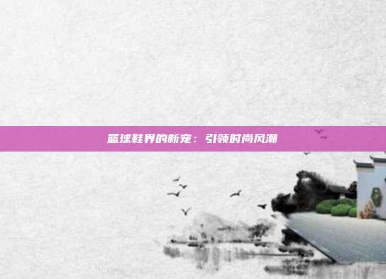 篮球鞋界的新宠:引领时尚风潮