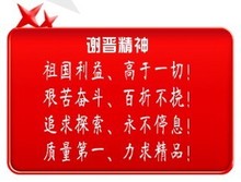 谢晋精神