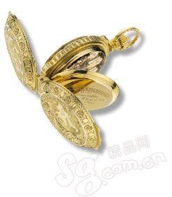 1889 芝柏（Girard Perregaux）La Esmeralda三金桥陀飞轮怀表