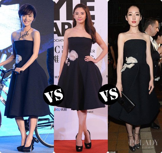 　　王珞丹(11月5日) VS 张雨绮(11月2日) VS 郭碧婷(9月26日)