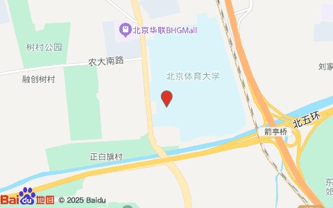 东方启明星篮球训练营(北体校区)位置示意图