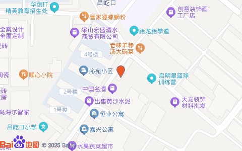 启明星篮球训练营位置示意图