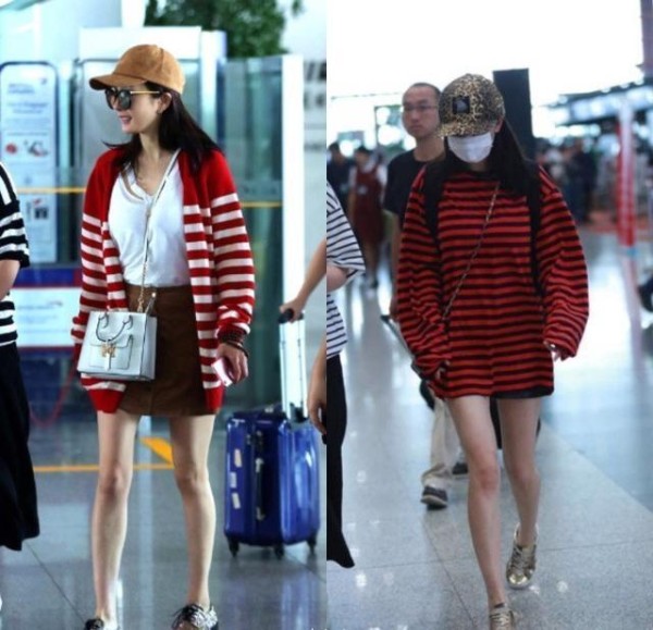 杨幂穿衣曝光度真的很高, 私服穿搭也是女星中典范呀!