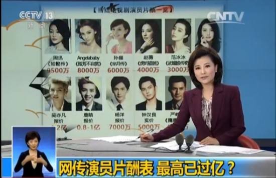 【时评】央视批评天价片酬，媒体平台敢断掉明星娱乐的头条吗？