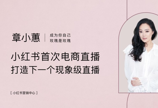 2023章小蕙小红书直播营销方案