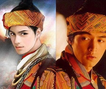 明星画像与真人PK：范冰冰仙气，赵薇瘦了，胡歌真男神