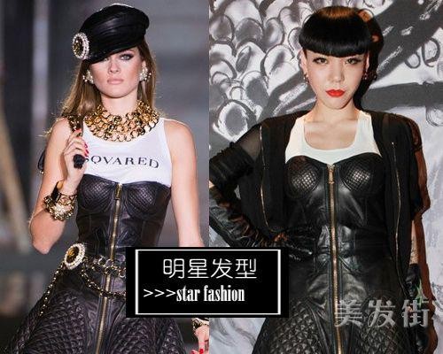 最新女明星发型和超模造型趋势