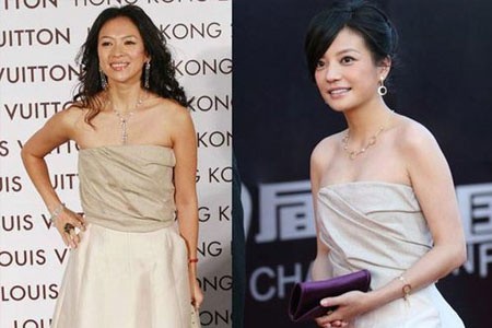 又见撞衫!女明星同款服装的不同风格