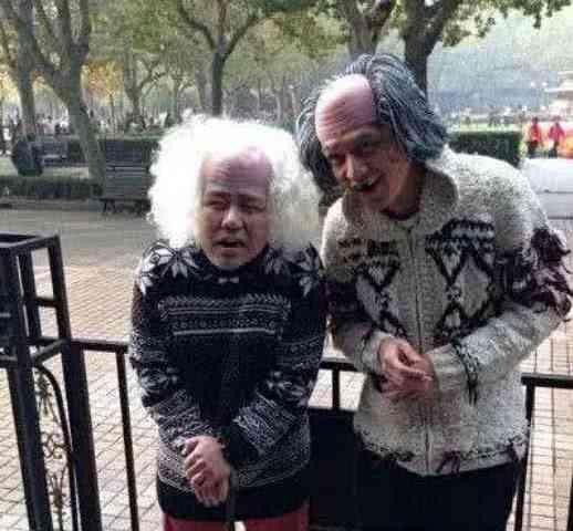 明星老年妆: 罗志祥让人认不出, 华仔让人心酸, 看到胡歌我笑了