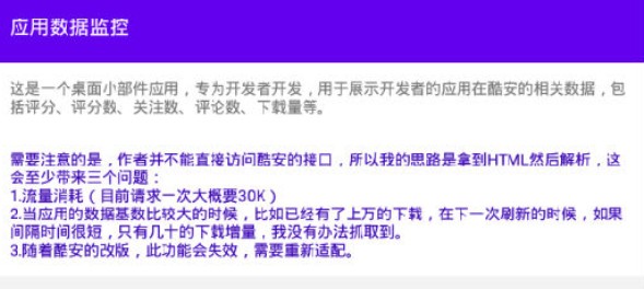 应用数据监控