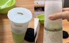 一杯饮品到手仅半杯？！爷爷不泡茶致歉