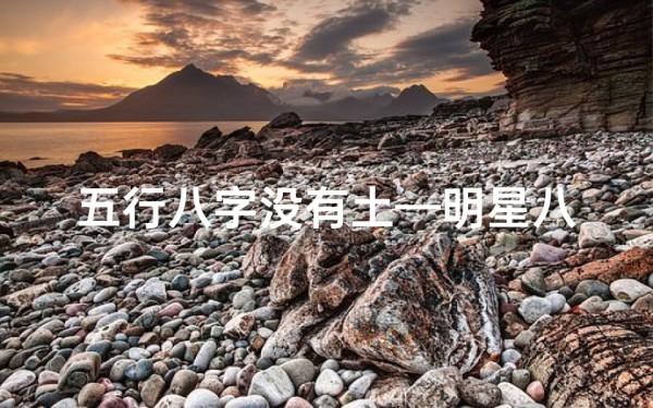 五行八字没有土—明星八字奇缘:无土之灵,星途璀璨