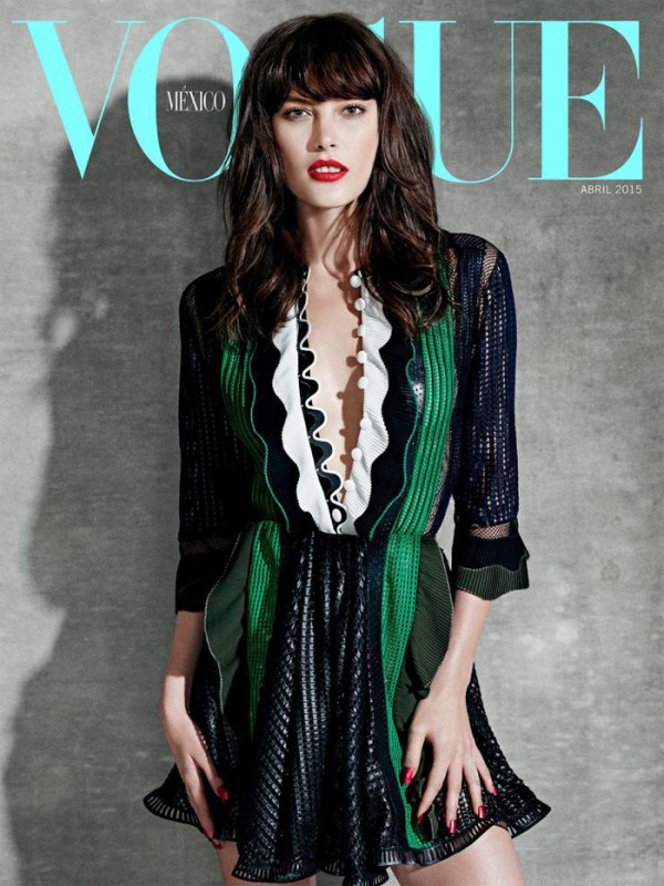 凯瑟琳・麦克尼尔-VOGUE时尚墨西哥2015年4月-华丽健身外观---酷图编号1