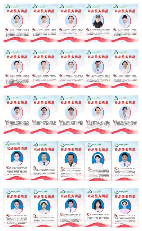 平凡岗位绽光芒 医者仁心显担当——湖北省第三人民医院2024年度院科两级 “双品服务明星”评选活动揭晓