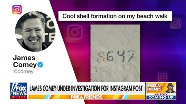 “8647”贝壳照惹风波！被指对特朗普“死亡威胁”，美特勤局调查前FBI局长“暗杀阴谋”