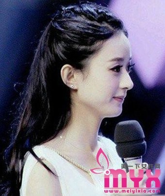 赵丽颖的发型怎么弄 古典美女神赵丽颖发型大盘点