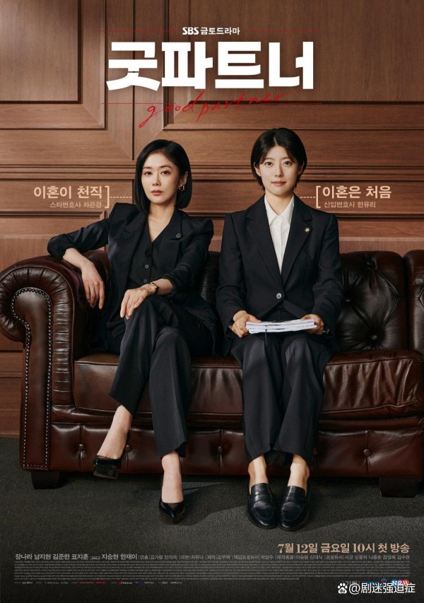 7月首播！张娜拉与南志铉联袂主演的韩剧《好搭档》来了