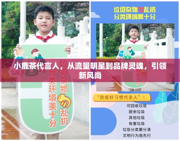 小鹿茶代言人，从流量明星到品牌灵魂，引领新风尚