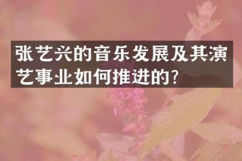 张艺兴的音乐发展及其演艺事业如何推进的？