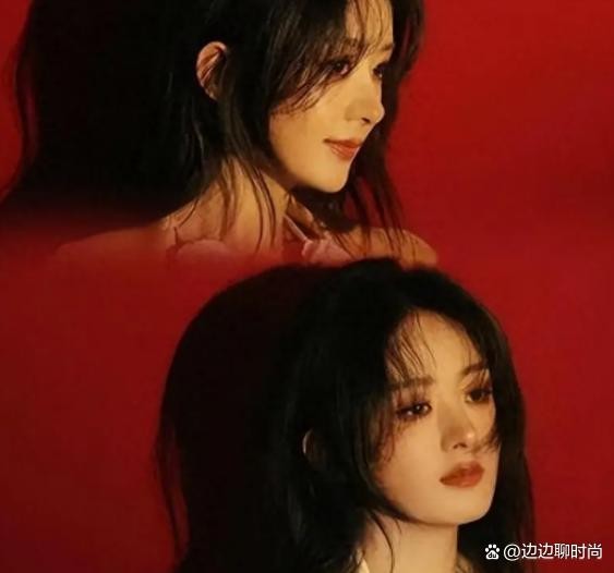 赵丽颖的公主切，新年造型惊艳亮相
