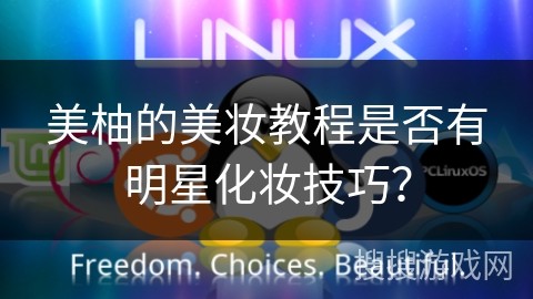 美柚的美妆教程是否有明星化妆技巧？