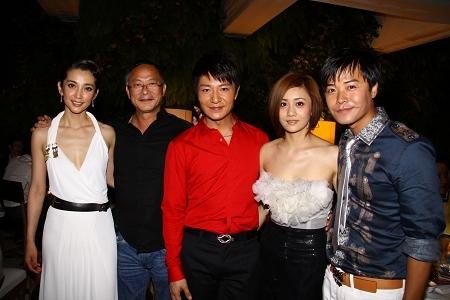 华谊的明星们参加私人派对