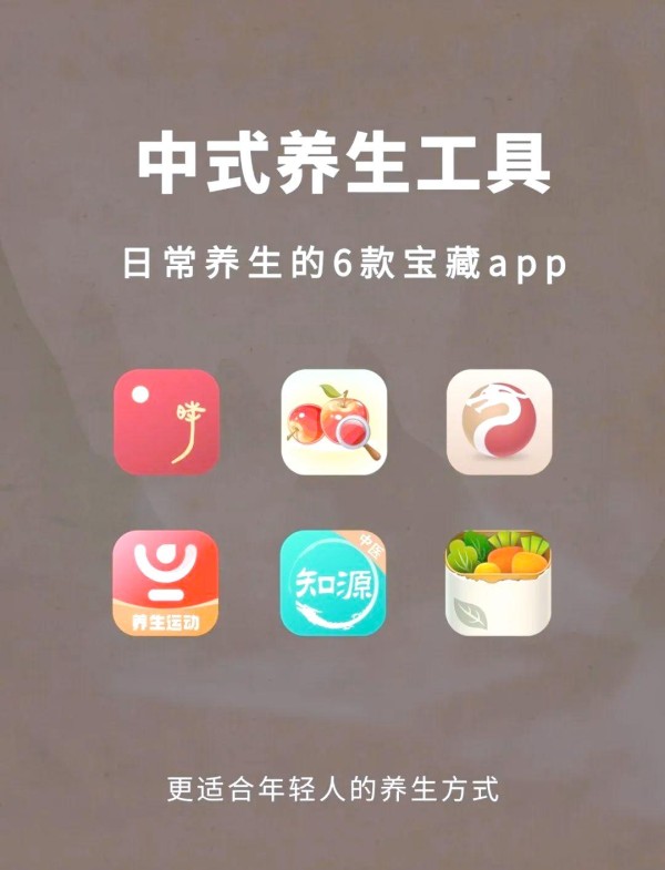 六款养生APP推荐，让你轻松掌握健康生活