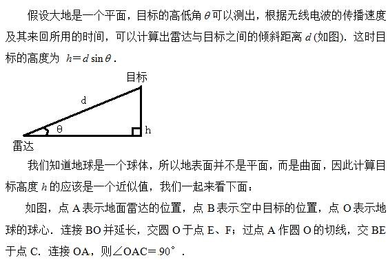 吴国平：雷达是如何探测目标-感受数学知识运用3