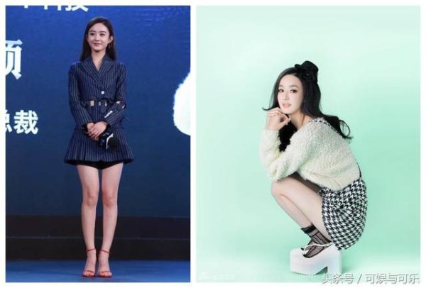 亚洲蹲火了，女明星们“争相示范”，一不小心就出卖了双颖腿最短