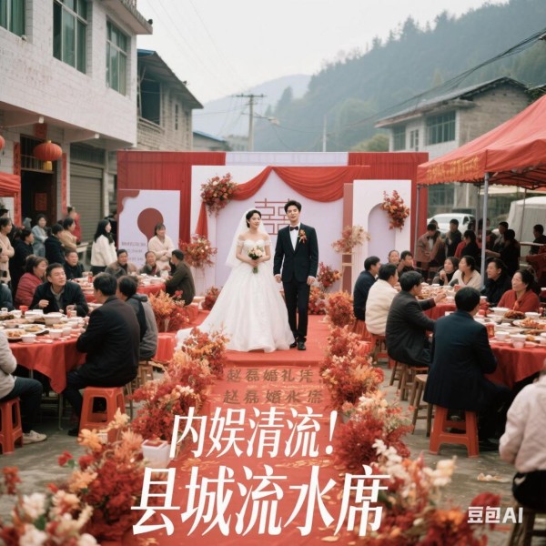 内娱清流！赵磊婚礼凭穷酸出圈，网友：这才是明星婚礼该有的样子