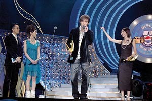 音乐风云榜专业提名揭晓周杰伦获8项提名(图)