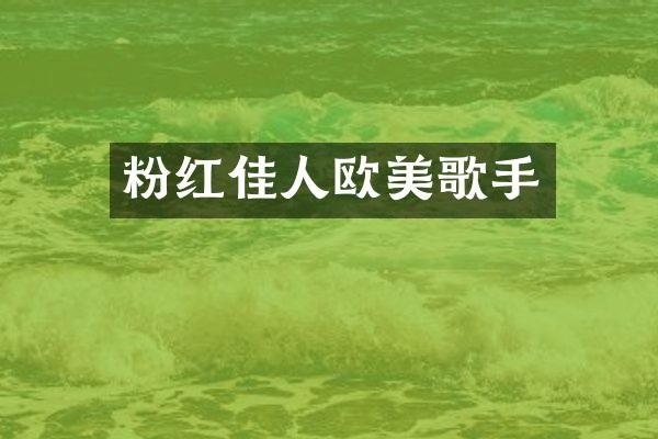 粉红佳人欧美歌手