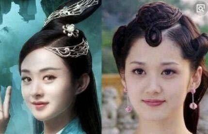 娱乐圈那些撞脸的明星们,李沁和孙怡神似,赵丽颖撞脸韩国女星