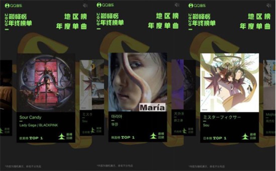 QQ音乐发布2020巅峰榜年终榜单 乐坛新生力量崛起
