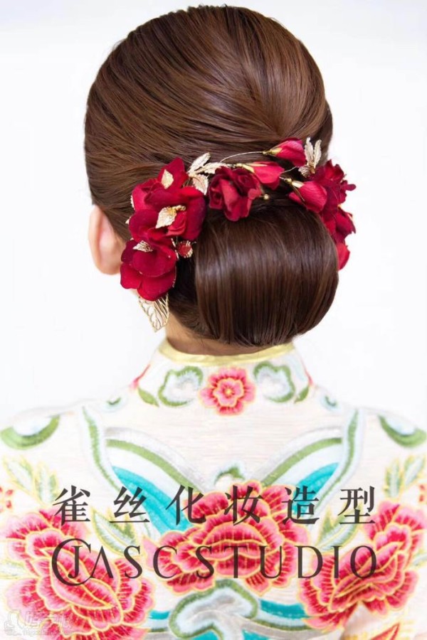 广州雀丝JASC化妆造型培训学院作品