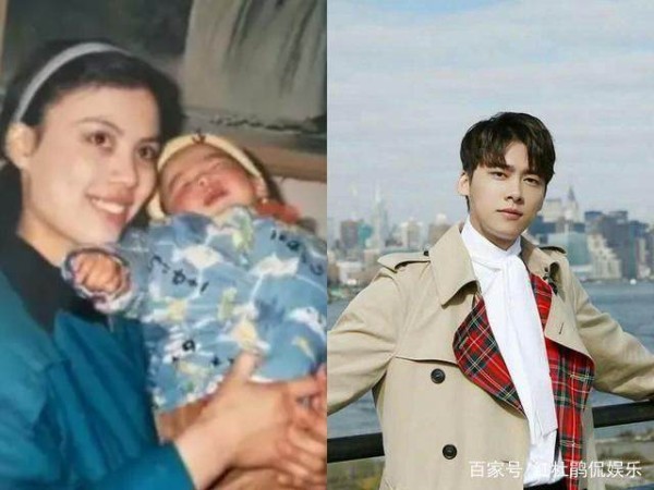 明星童年与妈妈的合影，妈妈都是美人，唯独周杰伦爸妈傻傻分不清