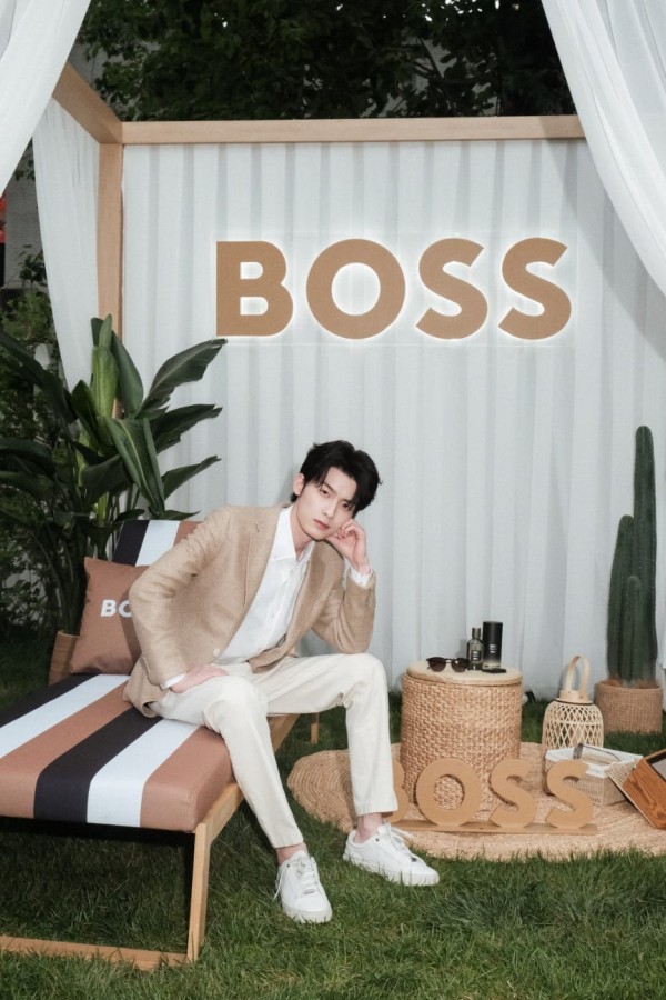a person sitting on a chair