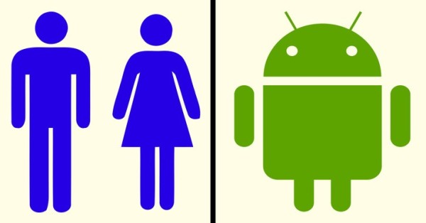 9個「全球品牌LOGO」的小故事 安卓機器人形象＝廁所門男女圖案合體