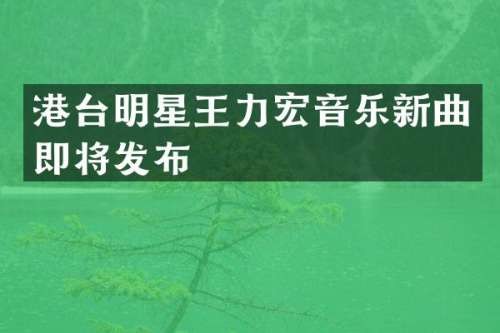 港台明星王力宏音乐新曲即将发布