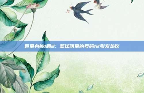 巨星身披1和2: 篮球明星的号码12引发热议