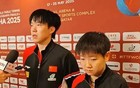 孙颖莎王楚钦接受采访，主打你不看我，我不看你