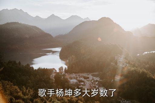 歌手杨坤多大岁数了
