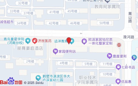 明星体育健身器材(淮河路店)位置示意图