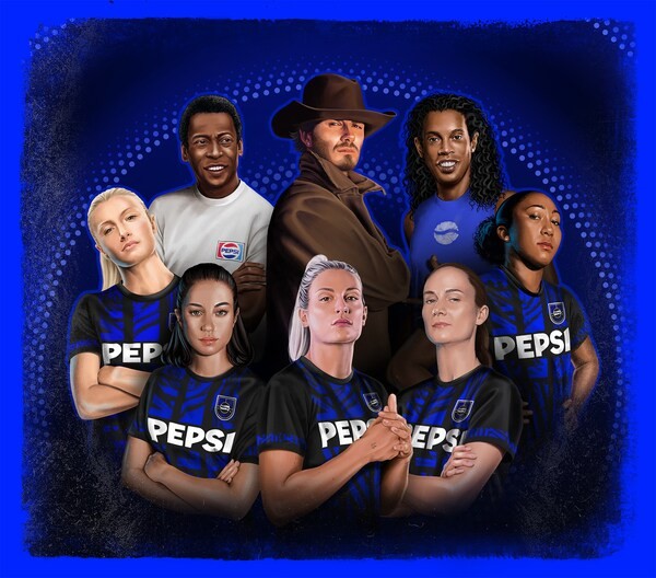 Refresh The Game: Pepsi® Unites Football Legends Across Generations in Latest Global Campaign