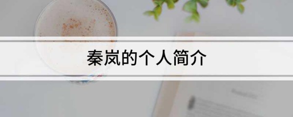 秦岚的个人简介