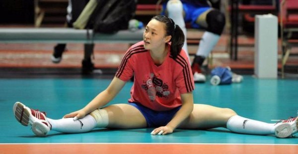 她是女排最美女神惠若琪，身材不输模特，现美到令人窒息
