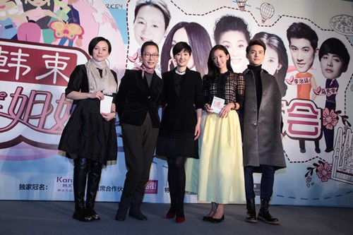 继去年推出了中国版《花样爷爷》后，东方卫视又把韩国的大热综艺《花样姐姐》也引了进来。林志玲 、徐帆、王琳、奚美娟组成“姐妹团”，而李治廷和马天宇两人也将以“挑夫弟弟”的身份加盟。