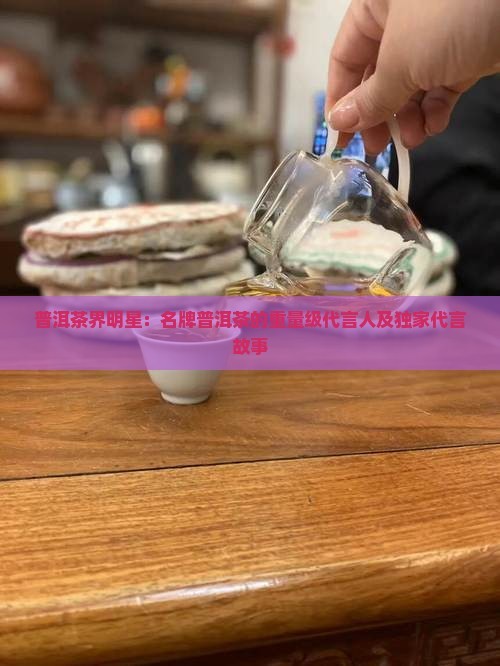普洱茶界明星：名牌普洱茶的重量级代言人及独家代言故事